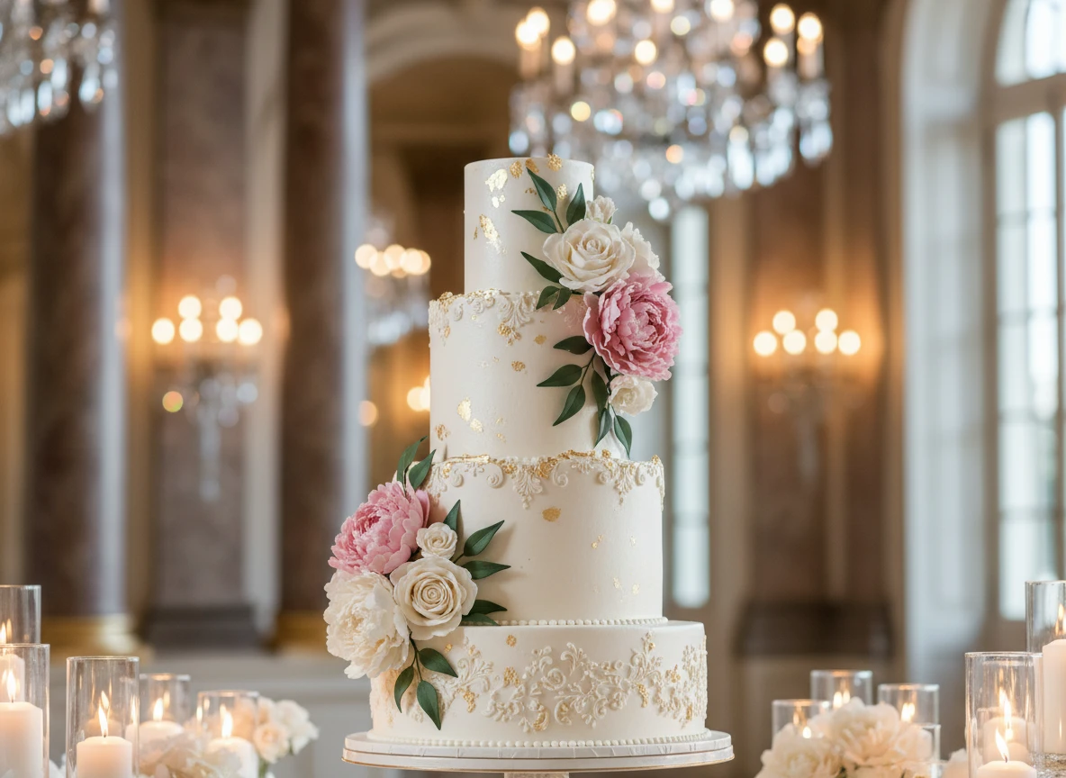 Textured Botanical Buttercream