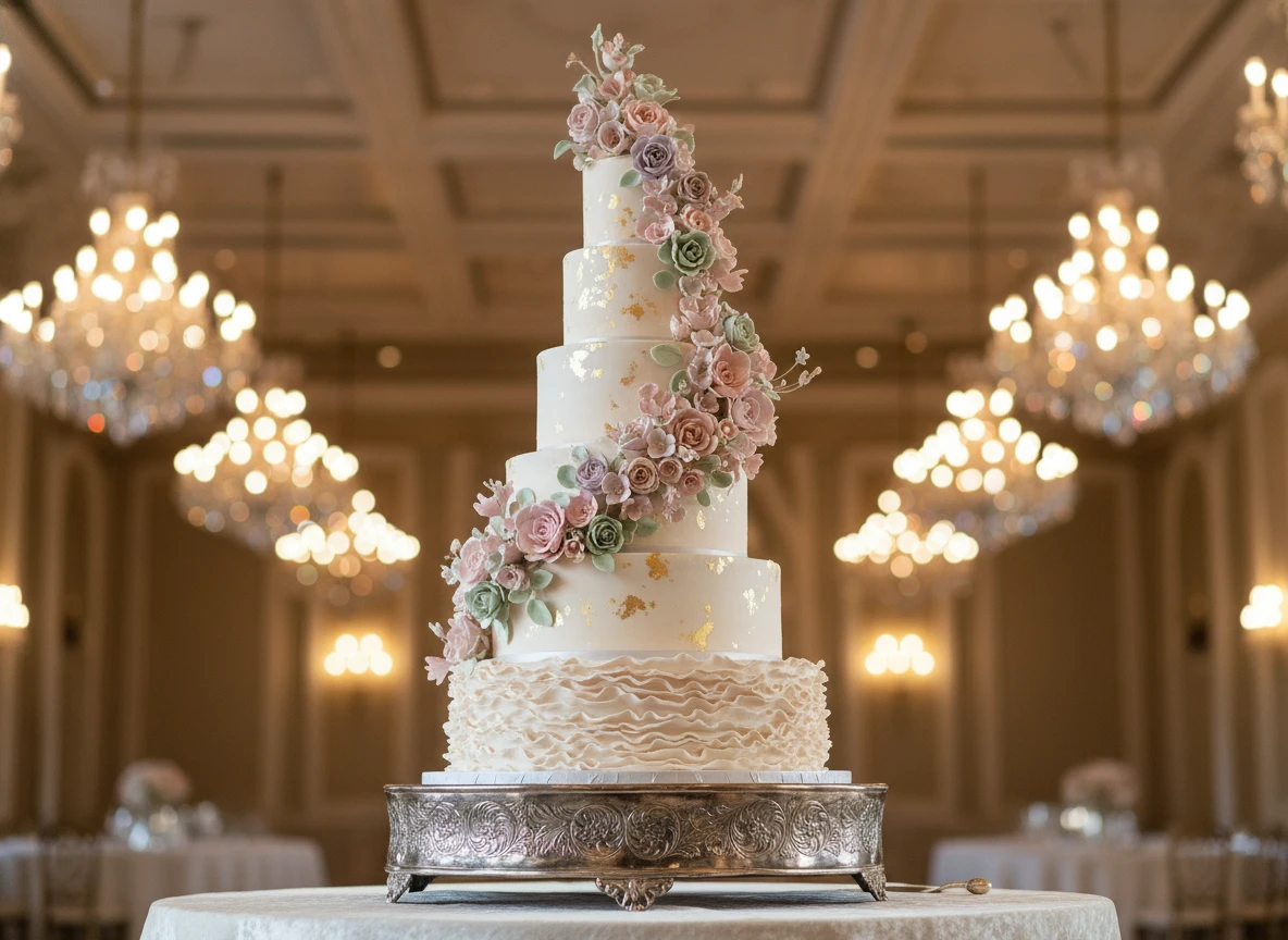 Botanical Heritage Tiered Centerpiece